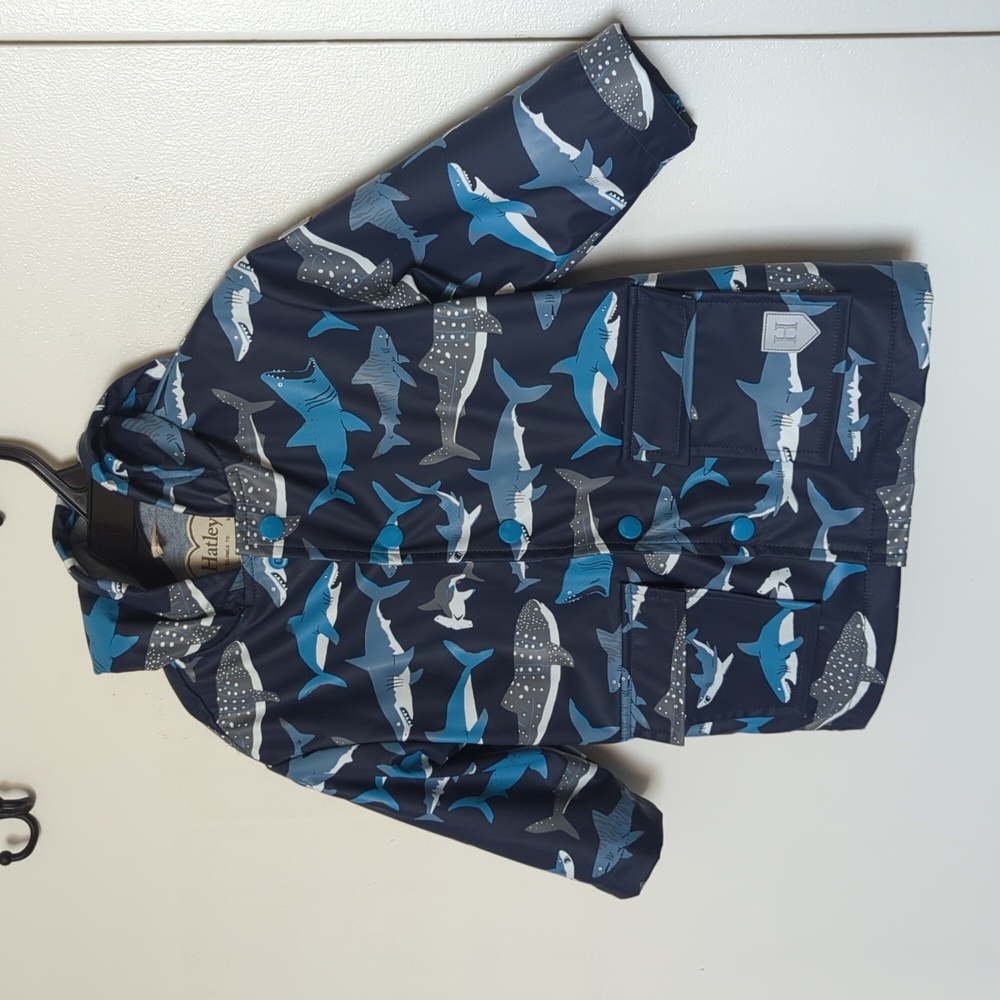 Hatley Shark school raincoat ☔🧥🦈